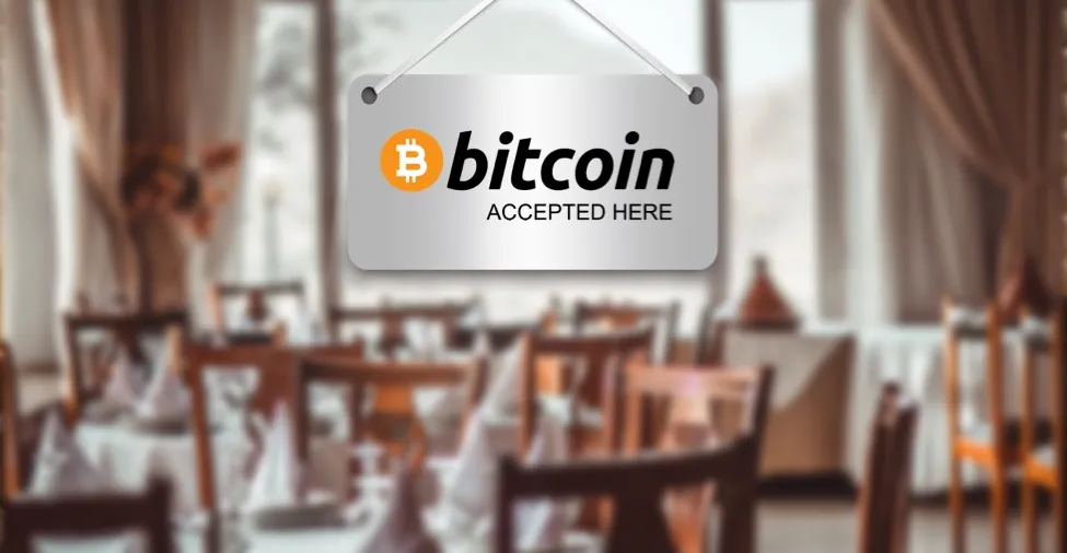 Bitcoin accettato qui