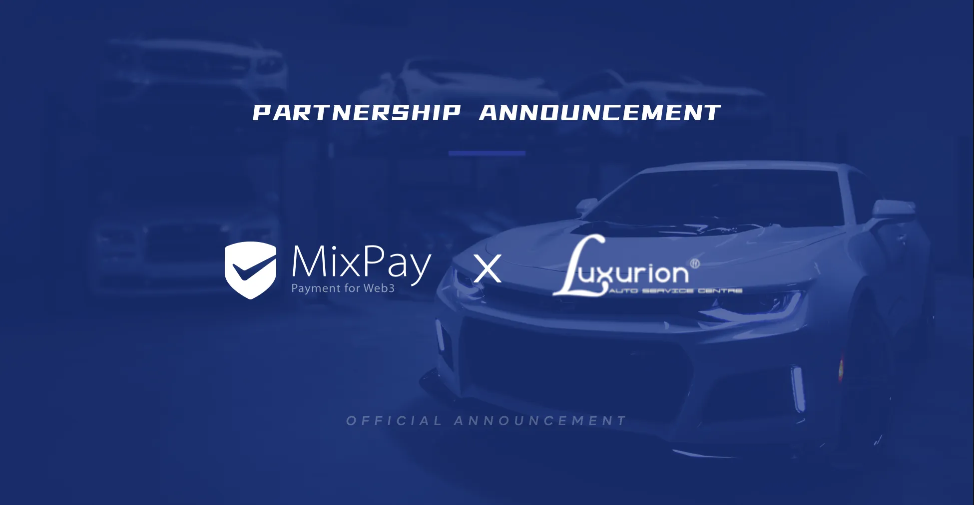 Luxurion FF slaat handen ineen met MixPay