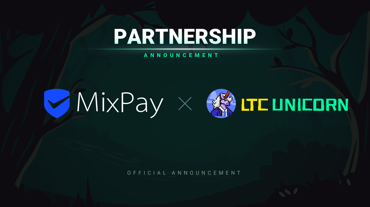 Partnerschaft zwischen MixPay und LTC Unicorn