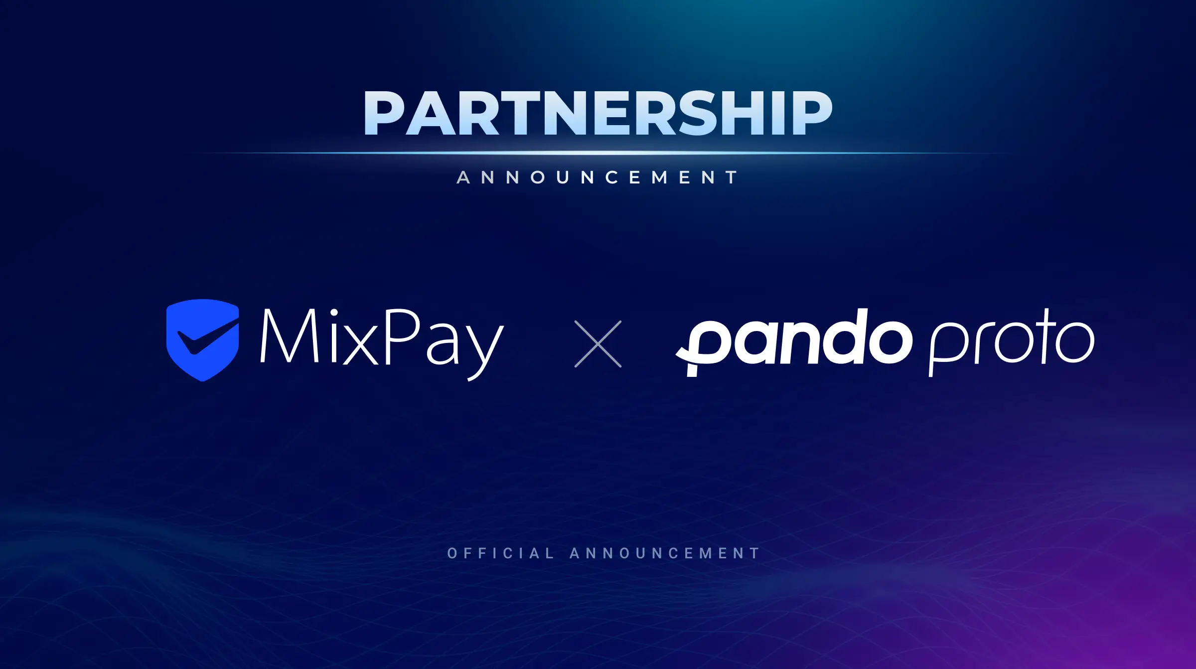 στρατηγική συνεργασία μεταξύ MixPay και Pando Proto