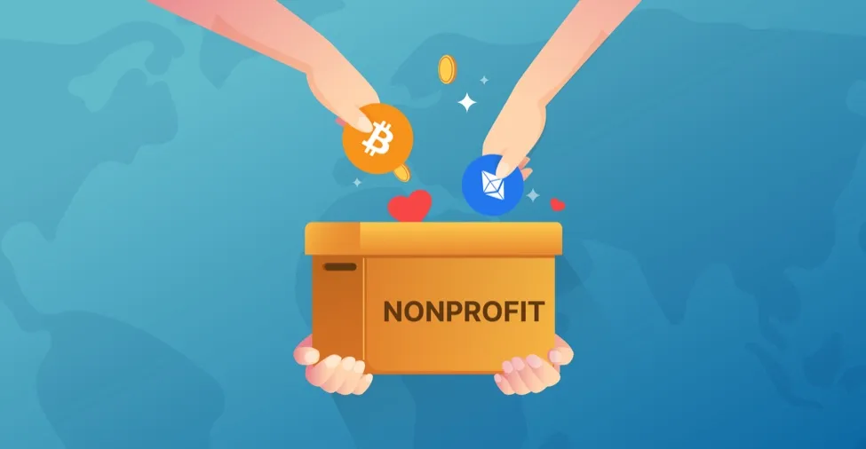 A nonprofit szervezetek kriptográfiai adományokat fogadnak el