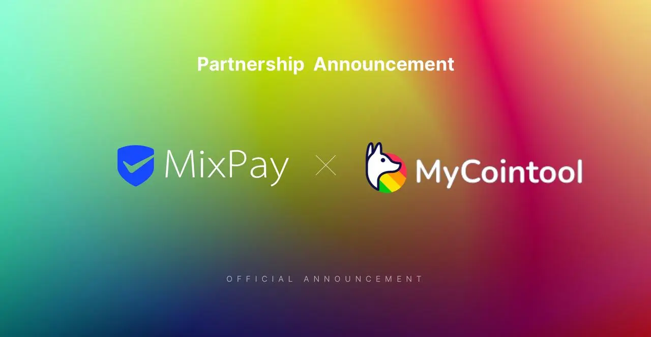 strateginė partnerystė tarp MixPay ir MyCoinTool