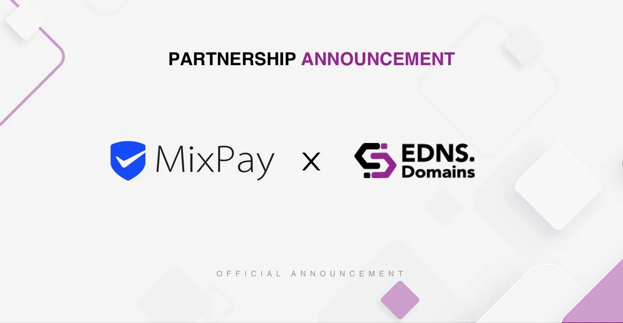 MixPay 与 EDNS 域名合作伙伴关系